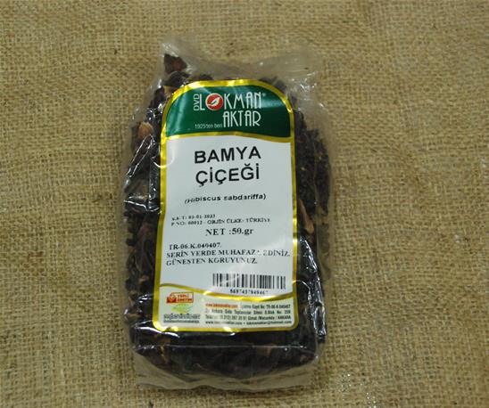 Bamya Çiçeği 50 gr 